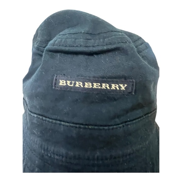 Burberry Hat Womens Small 22" Reversible Bucket Nova Check Plaid Y2K With Logo - Picture 9 of 10